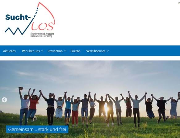 Link zur Webseite www.suchtlos-ebe.de